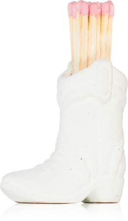 Paddywax Nashville Cowboy Boot White sērkociņi