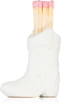 Paddywax Nashville Cowboy Boot White zápalky