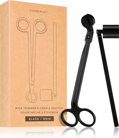 Paddywax Accesories Wick Trimmer & Candle Snuffer - Matte Black Dāvanu komplekts