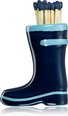 Paddywax Wellington Boot Navy Blue zapałki