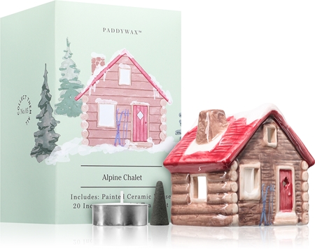 Paddywax Ceramic Houses Alpine Chalet Presentförpackning