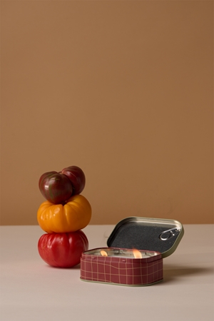 Paddywax Bistro Tin Heirloom Tomato candela profumata in lattina