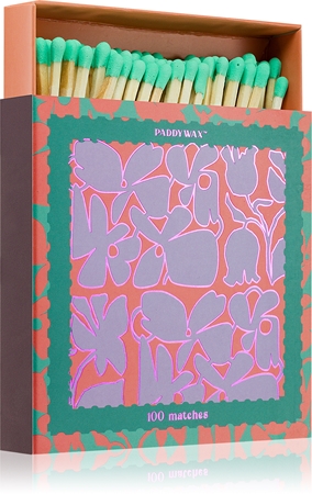 Paddywax Jumbo Boxed Abstract Floral fiammiferi