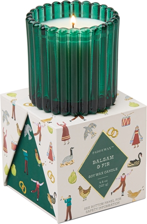 Paddywax 12 Days of Christmas Balsam & Fir doftljus