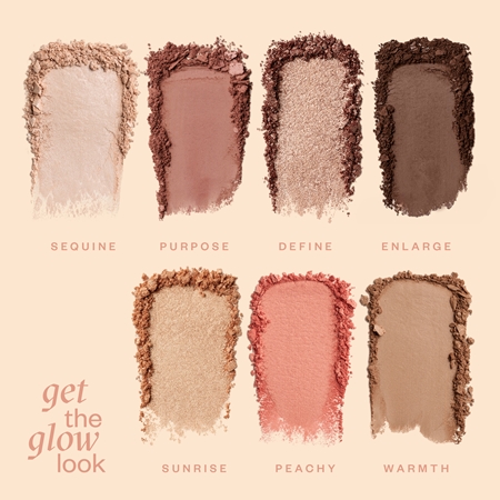 Paese Get The Glow Look Face And Eye Make-up Palette multifunkční paleta na obličej a oči