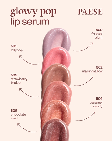 Paese Glowy Pop Lip Serum brillo para labios con efecto nutritivo