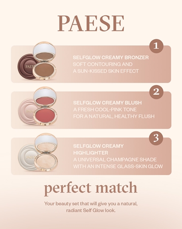 Paese Self Glow Blush colorete en crema