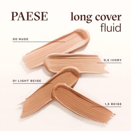 Paese Long Cover Fluid Tube Foundation fondotinta ad alta coprenza