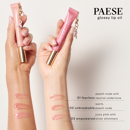 Paese Glossy Lip Pink October brillant à lèvres