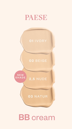 Paese BB Cream BB creme com ácido hialurónico