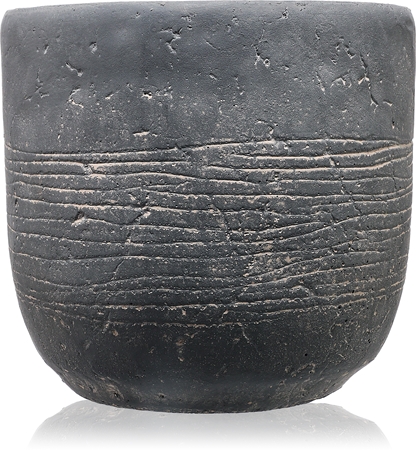 PAJU Robust Dark Grey Outdoor-Kerze 14,5x15 cm