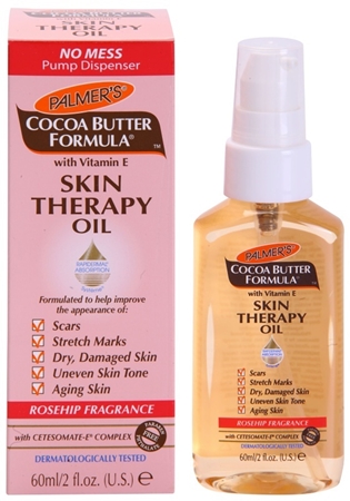 Palmer’s Palmer's Hand & Body Cocoa Butter Formula multifunkciós száraz olaj a testre és arcra csipkerózsa illattal