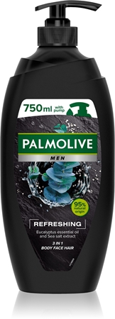 Palmolive Men Refreshing Kroppstvätt för män 3-i-1