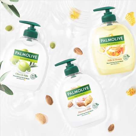 Palmolive Naturals Milk & Honey sapone detergente liquido mani