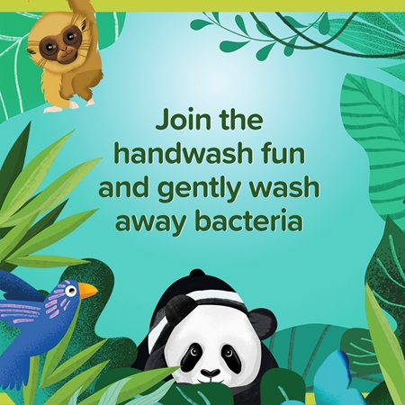 Palmolive Jungle gentle liquid hand soap