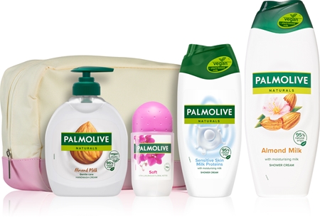 Palmolive Naturals Almond Bag подаръчен комплект за жени