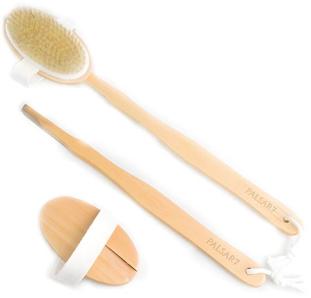 PALSAR7 Wooden Back Scrubber brush for the back