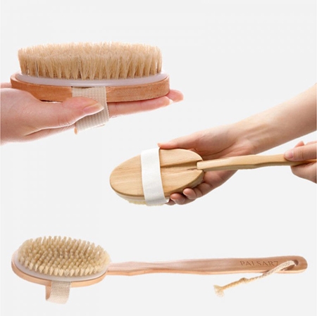 PALSAR7 Wooden Back Scrubber brush for the back