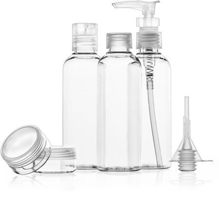 PALSAR7 Travel Bottle Set utazóflakonok