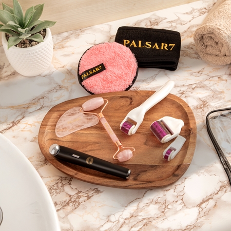 PALSAR7 Collagen & Massage Set Gift Set for intense skin care