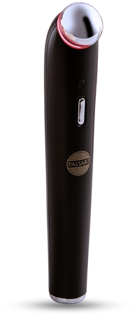 PALSAR7 Exclusive Set Professional LED Mask & Galvanic Iron set at a reduced price White/Gold