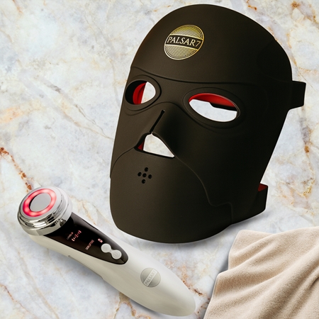 PALSAR7 Exclusive Set Photon LED Mask & Galvanic Iron coffret à prix réduit