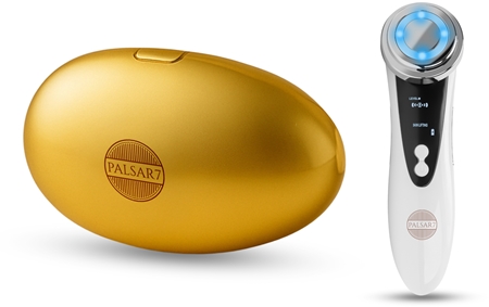 PALSAR7 Exclusive Set LED Lip Mask & Galvanic Iron set at a reduced price Gold