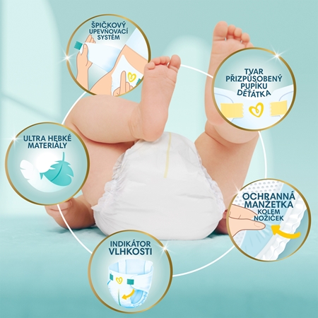 Pampers Premium Care Size 0 jednorázové pleny