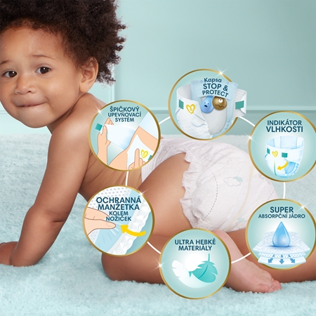 Pampers Premium Care Size 4 jednorázové pleny
