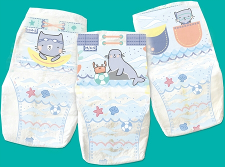 Pampers Splashers 4-5 bañadores-pañal desechables