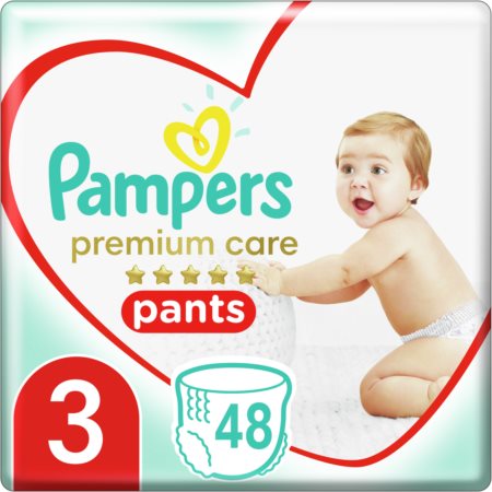 Pampers Premium Care Pants Midi Size 3 pañales-braguita