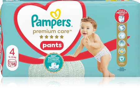 Pampers Premium Care Pants Size 4 couches-culottes à usage unique