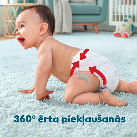 Pampers Premium Care Pants Size 4 vienreizlietojamās autiņbiksītes