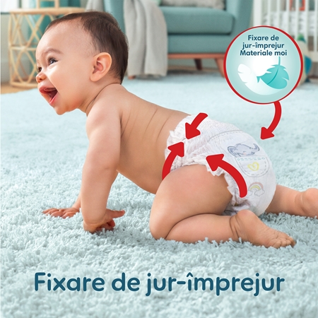 Pampers Premium Care Pants Size 4 scutece de unică folosință tip chiloțel