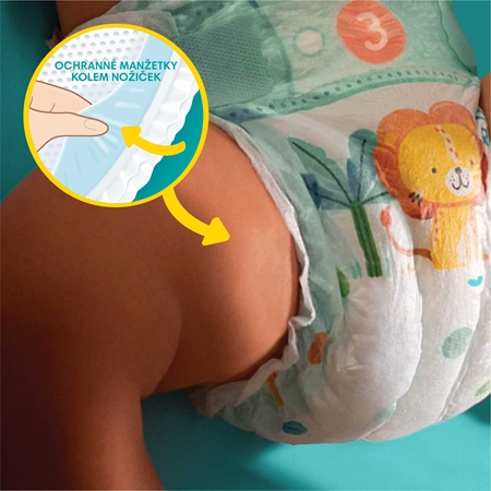 Pampers Active Baby Size 3 jednorázové pleny
