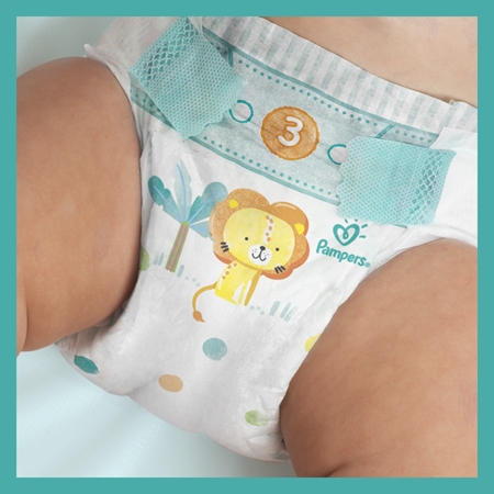 Pampers Active Baby Size 4 disposable nappies