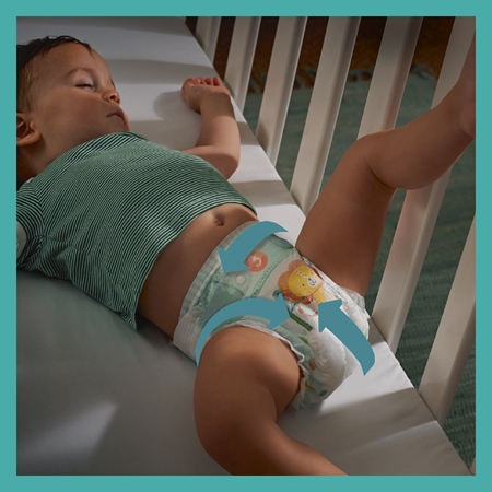 Pampers Active Baby Size 4 disposable nappies