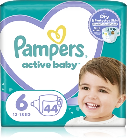 Pampers Active Baby Size 6 pannolino monouso
