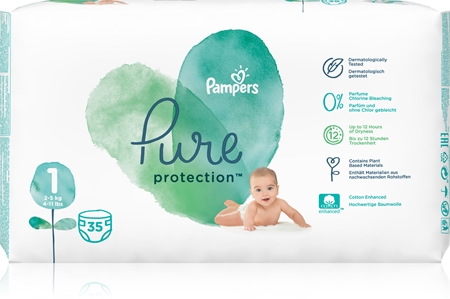 Pampers Pure Protection Size 1 WindelnWindeln