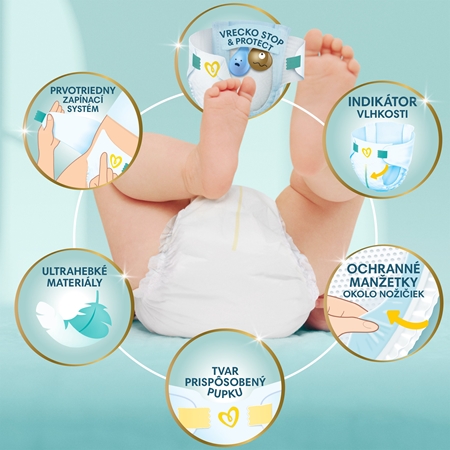 Pampers Premium Care Size 2 jednorazové plienky