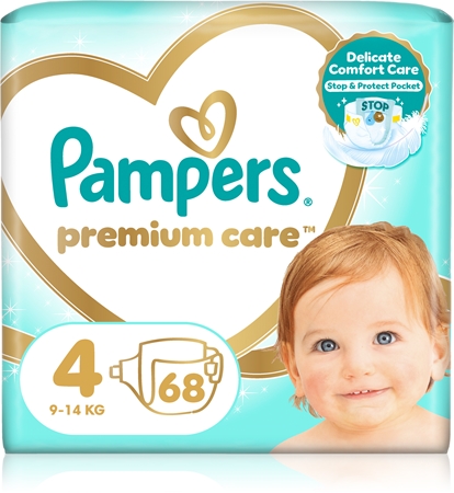 Pampers Premium Care Size 4 disposable nappies