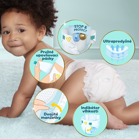 Pampers Premium Care Size 6 jednorázové pleny