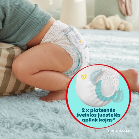 Pampers Premium Care Pants Size 6 vienkartinės sauskelnės-kelnaitės