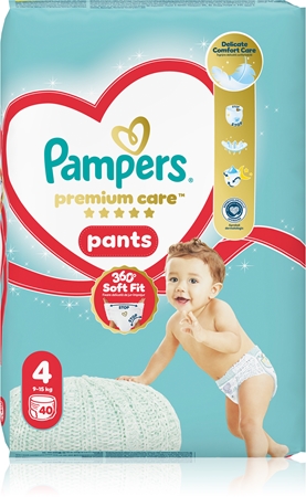 Pampers Premium Care Pants Size 4 disposable nappy pants