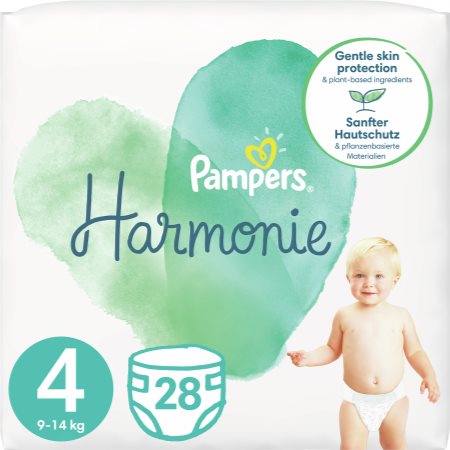 Pampers Harmonie Size 4 engångsblöjor