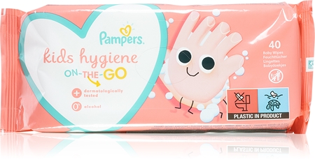 Pampers Kids Hygiene on-the-go Våtservetter för barn