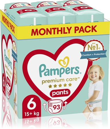 Pampers Premium Care Pants Monthly Pack Size 6 jednokratne pelene-gaćice
