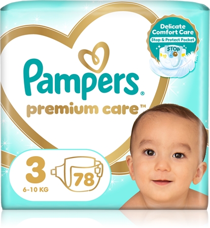 Pampers Premium Care Size 3 Einwegwindeln