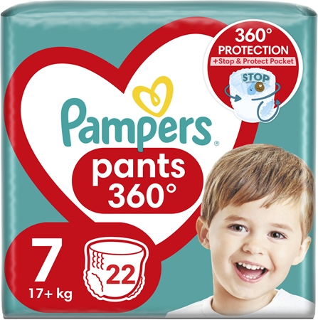 Pampers Pants Size 7 jednorázové plenkové kalhotky