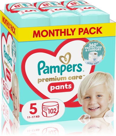 Pampers Premium Care Pants Size 5 disposable nappy pants